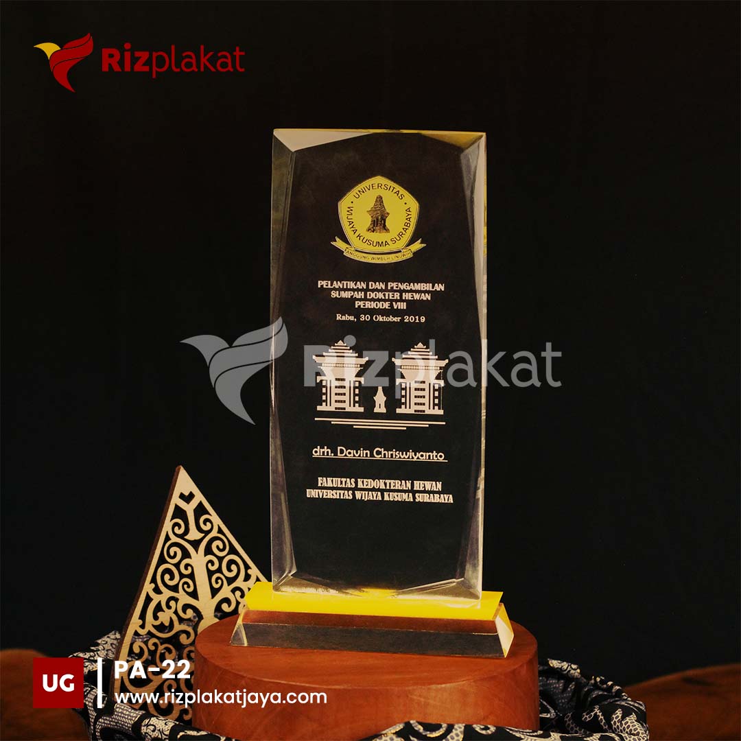 Plakat Akrilik Fakultas Kedokteran