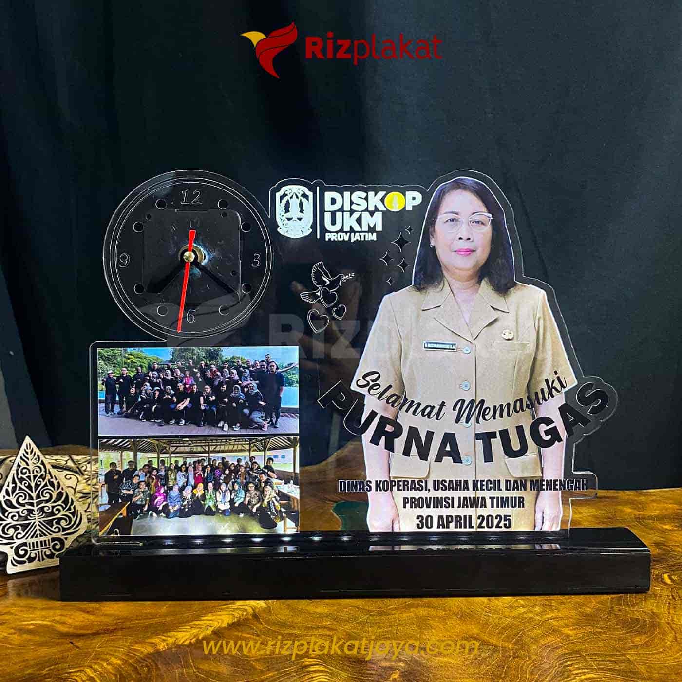 Plakat Akrilik Purna Tugas