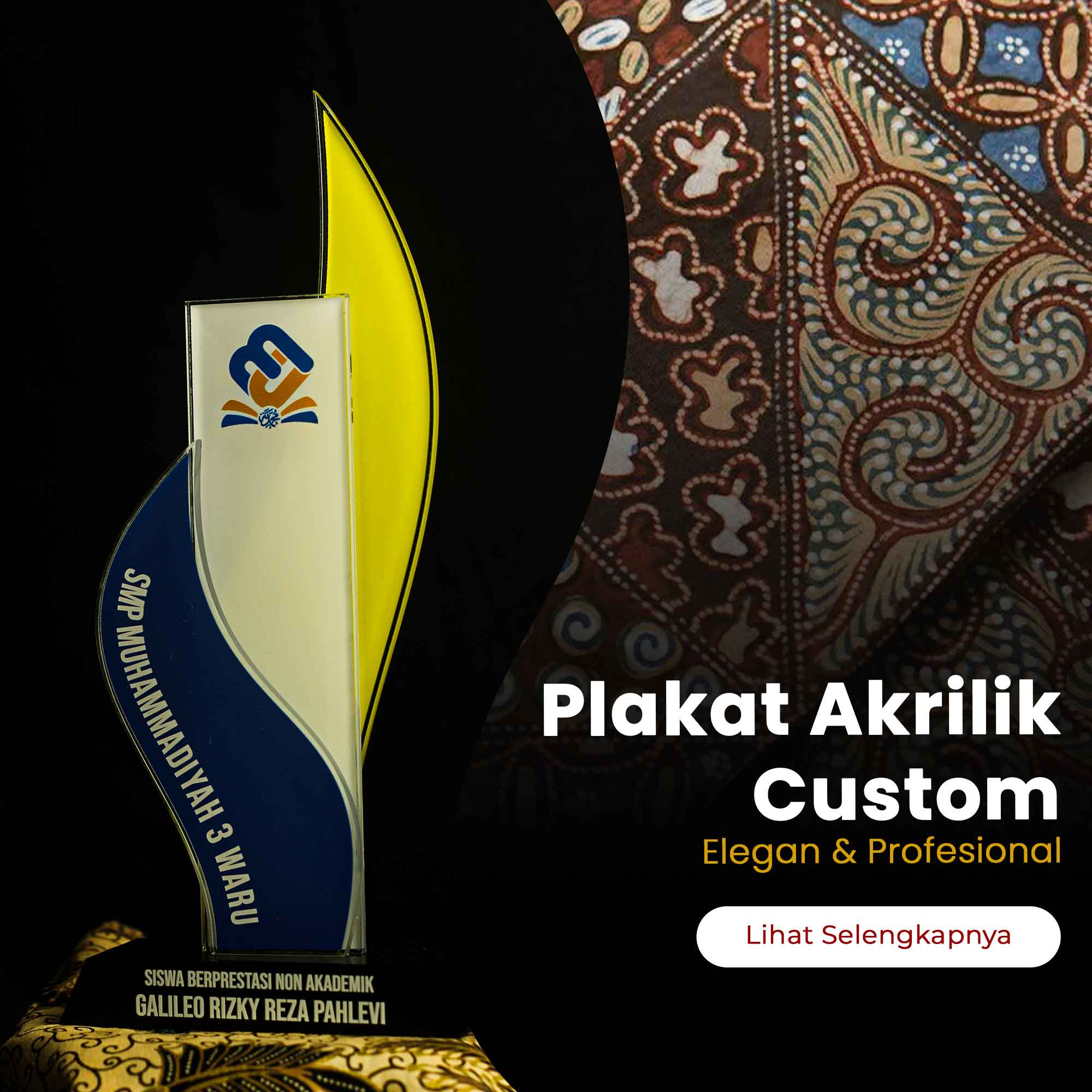 Kw artikel plakat wisuda Plakat Akrilik Design. vol 20..jpg